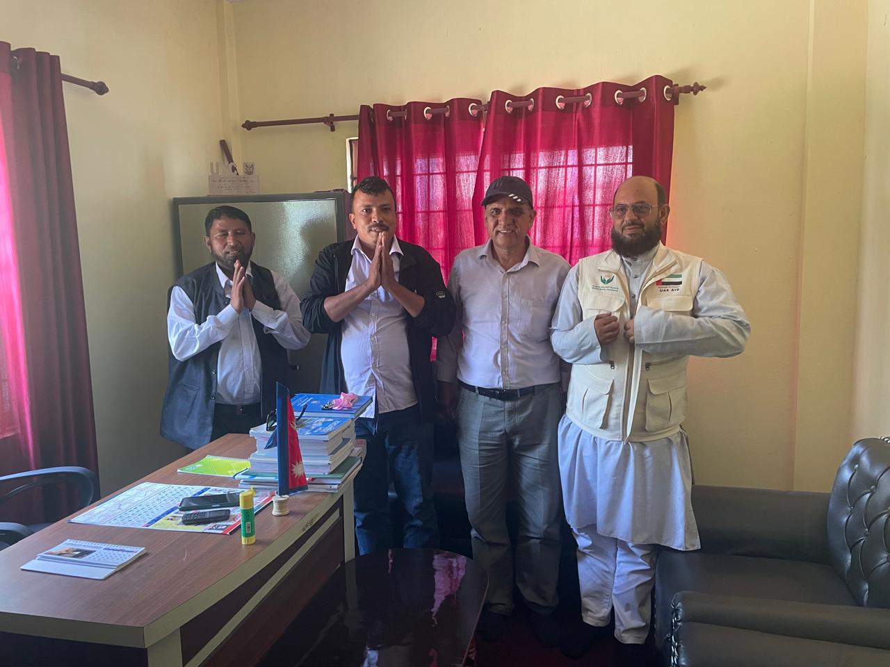 Samaj Kalyan Evaluation Team (Mulankan Toli) is visiting the project location