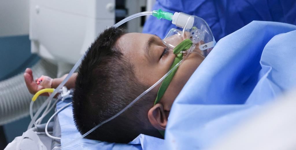 Little Heart Operation Program  at Shaheed Gangalal National Heart Centre